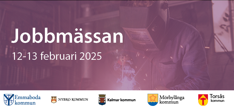 Den 12–13 februari 2025 arrangeras Jobbmässan i Kalmar